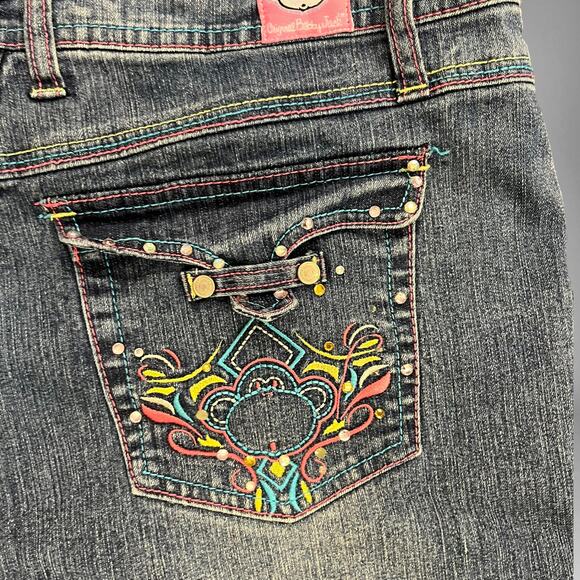 Paul Frank Kids Graphic Denim Shorts - Blue - Picture 10 of 16